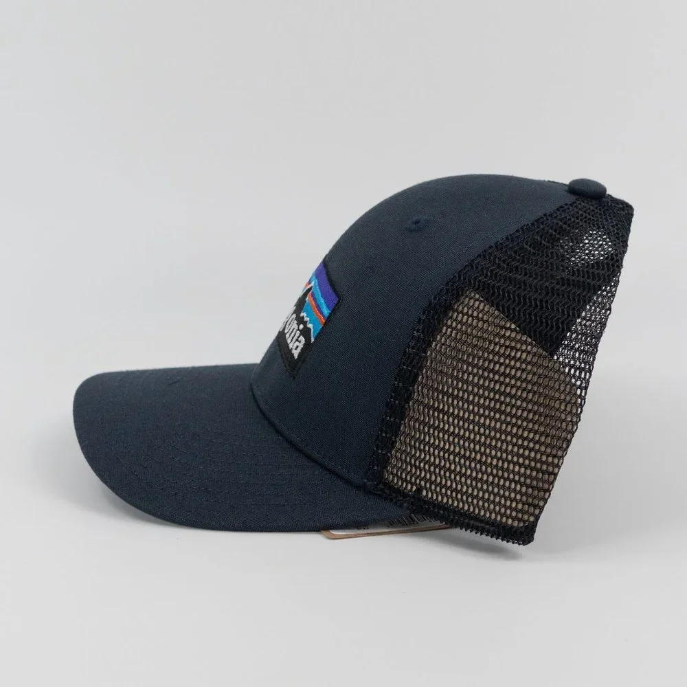 Patagonia Unisex P-6 Logo LoPro 'Navy Blue' Trucker Hat 38289-SP23 OS